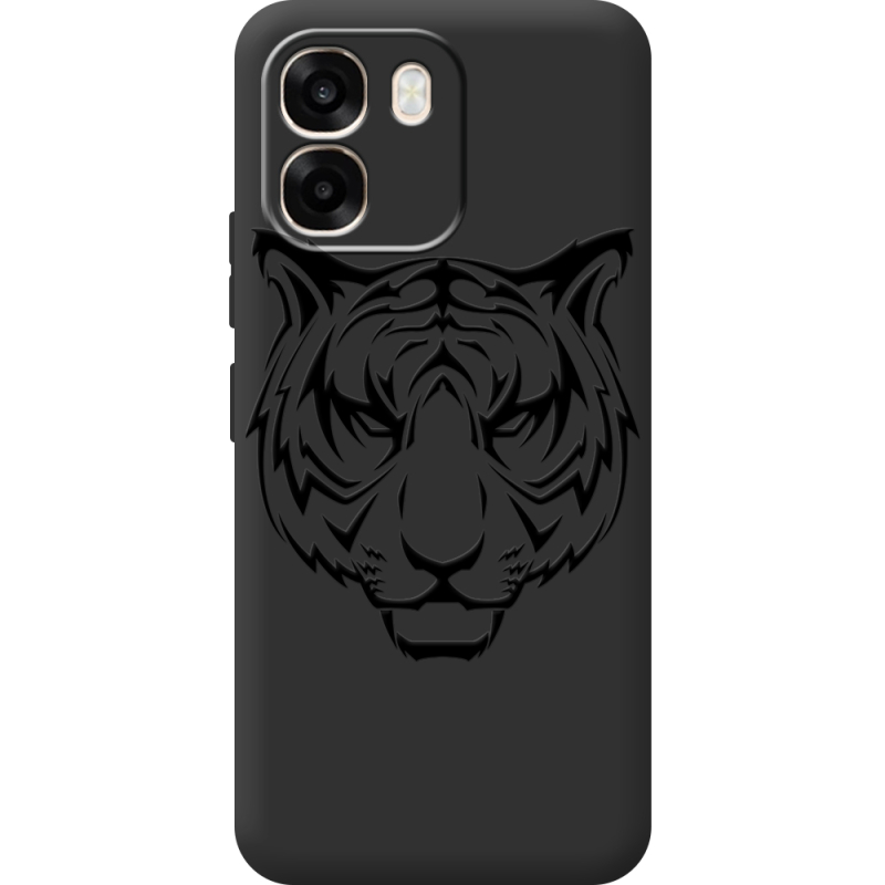 Чорний чохол BoxFace OPPO A6 Tiger