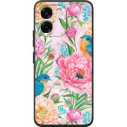 Чохол BoxFace OPPO A6 Birds in Flowers