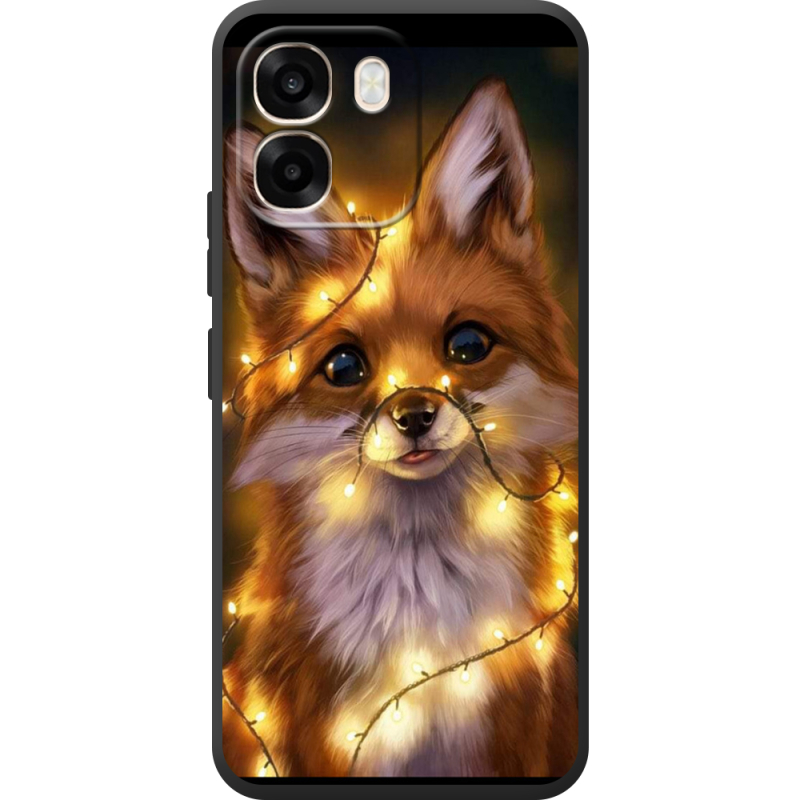 Чохол BoxFace OPPO A6 Різдвяна лисичка