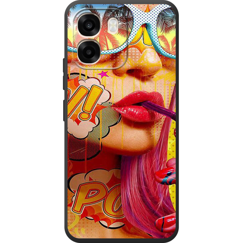 Чохол BoxFace OPPO A6 Yellow Girl Pop Art
