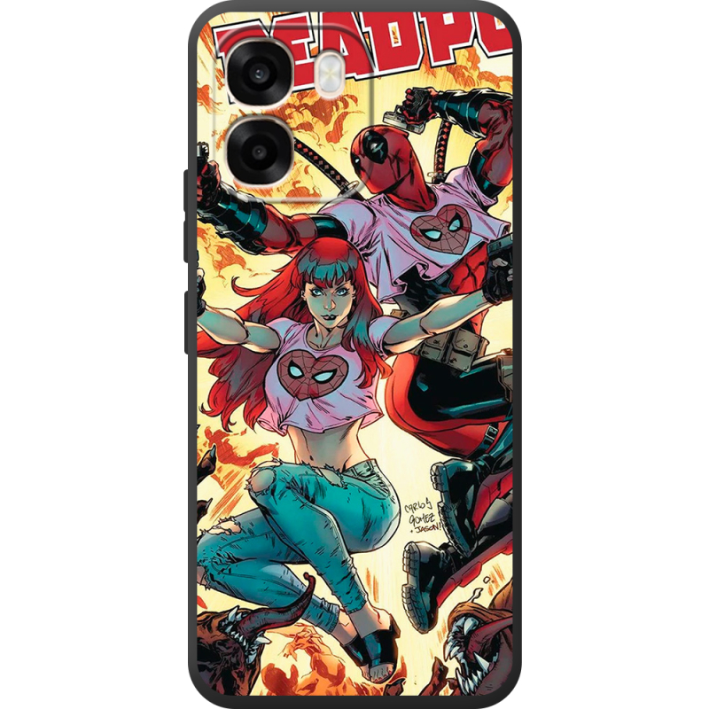 Чохол BoxFace OPPO A6 Deadpool and Mary Jane