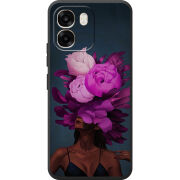 Чохол BoxFace OPPO A6 Exquisite Purple Flowers