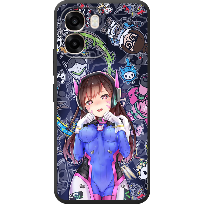 Чохол BoxFace OPPO A6 Overwatch D.VA