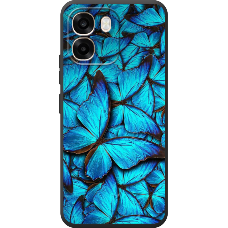 Чохол BoxFace OPPO A6 лазурные бабочки