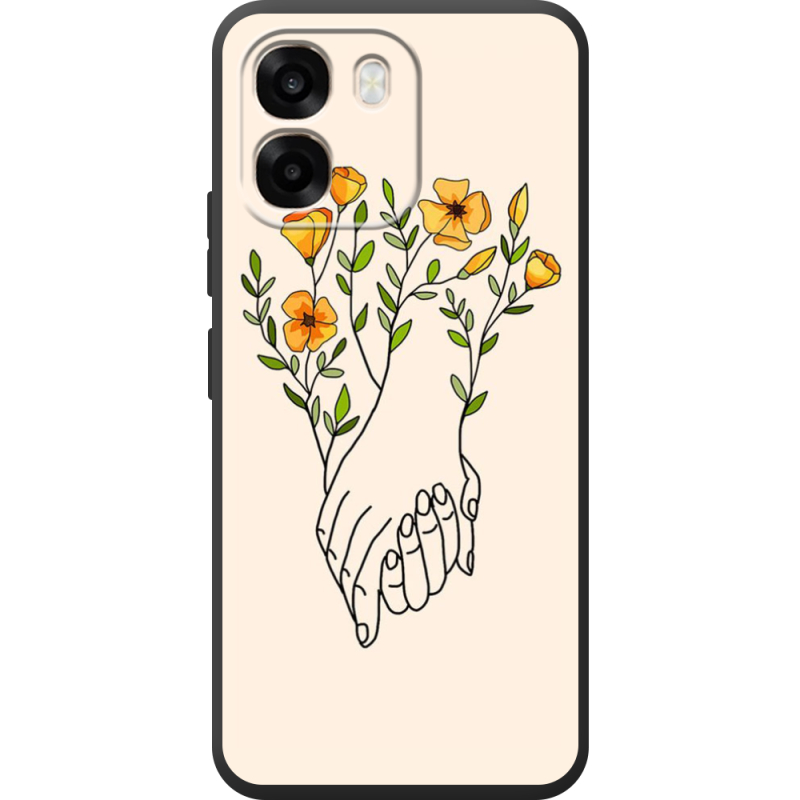 Чохол BoxFace OPPO A6 Flower Hands