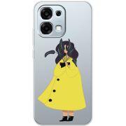 Прозорий чохол BoxFace OPPO A6 Pro Just a Girl