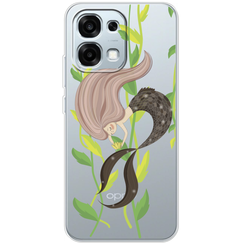 Прозорий чохол BoxFace OPPO A6 Pro Cute Mermaid