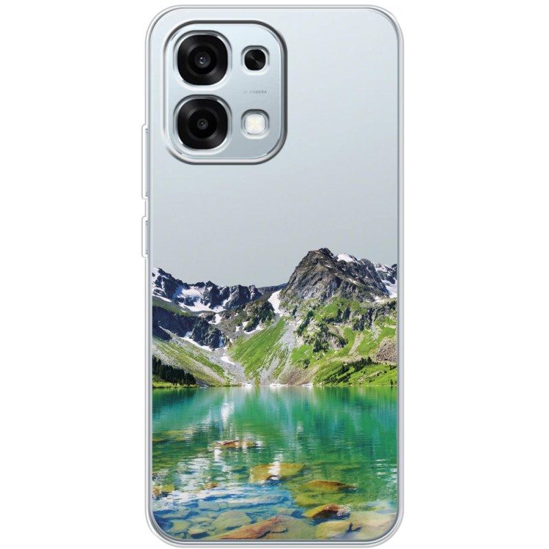 Прозорий чохол BoxFace OPPO A6 Pro Green Mountain