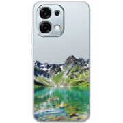 Прозорий чохол BoxFace OPPO A6 Pro Green Mountain