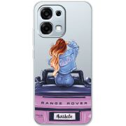 Прозорий чохол BoxFace OPPO A6 Pro Boss Babe