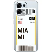 Прозорий чохол BoxFace OPPO A6 Pro Ticket Miami