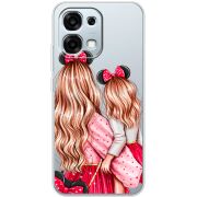 Прозорий чохол BoxFace OPPO A6 Pro Mouse Girls