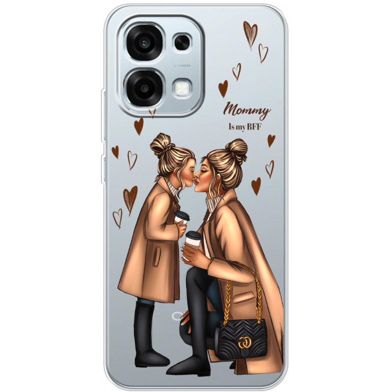 Прозорий чохол BoxFace OPPO A6 Pro Mommy Is My BFF