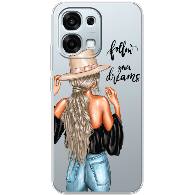 Прозорий чохол BoxFace OPPO A6 Pro Follow Your Dreams