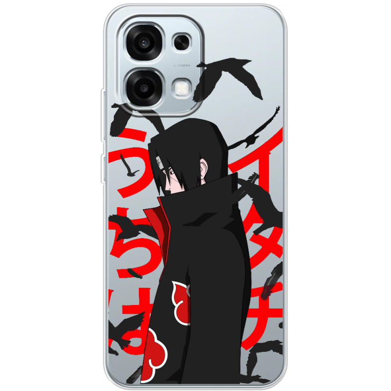 Прозорий чохол BoxFace OPPO A6 Pro Учиха Итачи