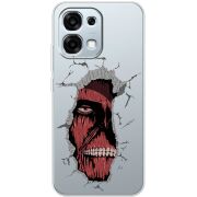 Прозорий чохол BoxFace OPPO A6 Pro Нападение Титана