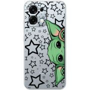 Прозорий чохол BoxFace OPPO A6 Pro Baby Yoda