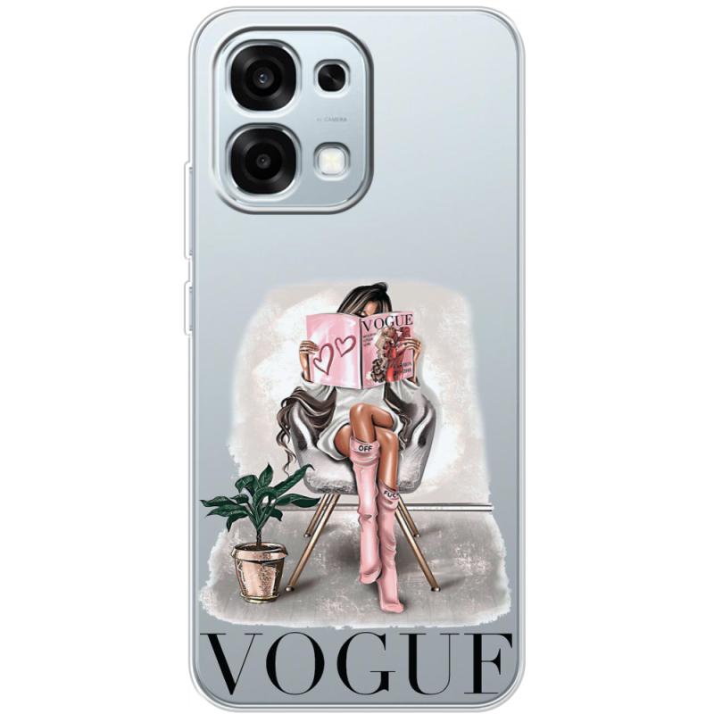 Прозорий чохол BoxFace OPPO A6 Pro VOGUE