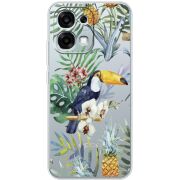 Прозорий чохол BoxFace OPPO A6 Pro Tucan