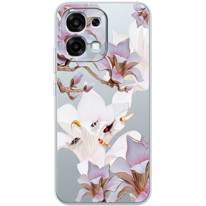 Прозорий чохол BoxFace OPPO A6 Pro Chinese Magnolia