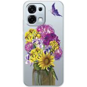 Прозорий чохол BoxFace OPPO A6 Pro My Bouquet