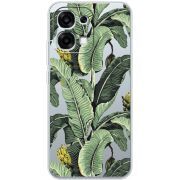 Прозорий чохол BoxFace OPPO A6 Pro Banana Leaves