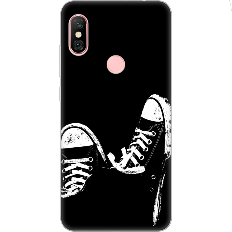 Чехол Uprint Xiaomi Redmi Note 6 Pro Black Sneakers