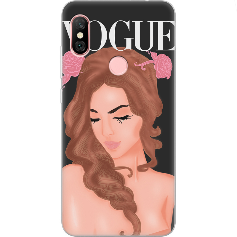 Чехол Uprint Xiaomi Redmi Note 6 Pro Fashion Girl