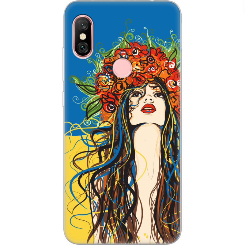 Чехол Uprint Xiaomi Redmi Note 6 Pro Ukraine Girl