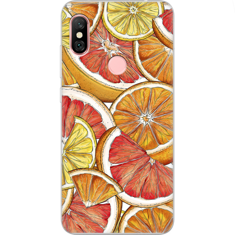 Чехол Uprint Xiaomi Redmi Note 6 Pro Citrus Pattern