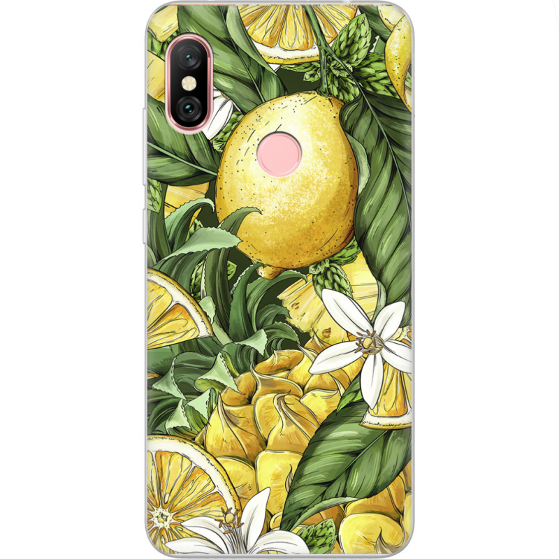 Чехол Uprint Xiaomi Redmi Note 6 Pro Lemon Pattern