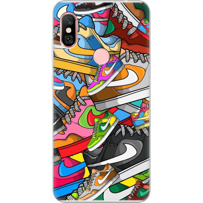 Чехол Uprint Xiaomi Redmi Note 6 Pro Sneakers