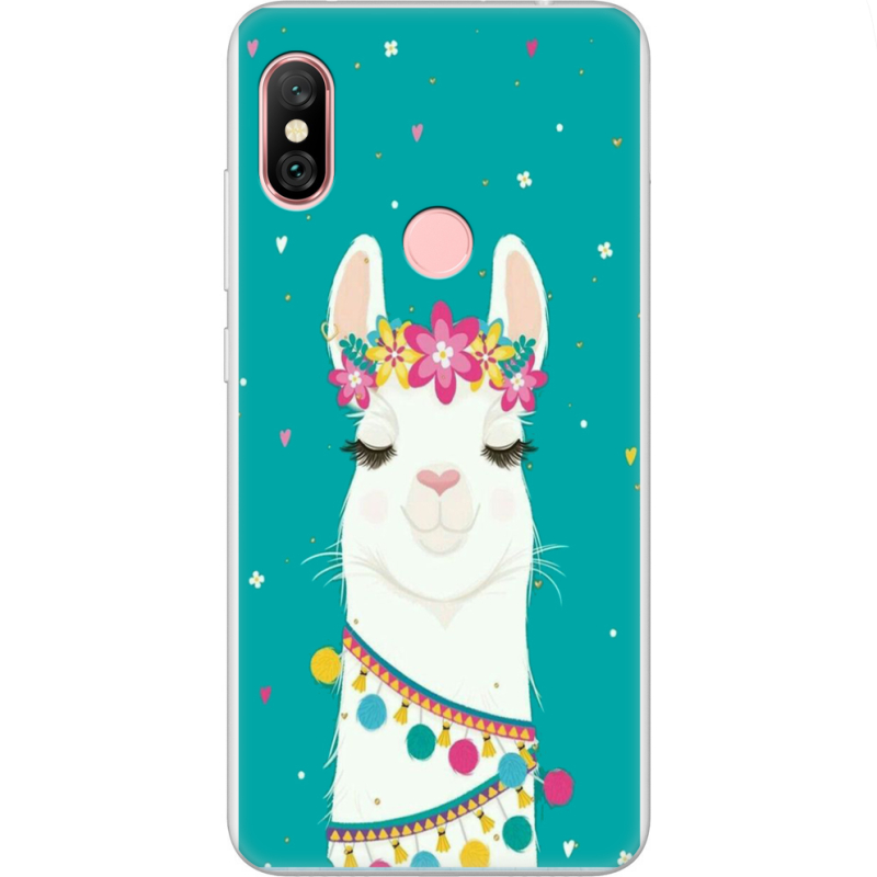 Чехол Uprint Xiaomi Redmi Note 6 Pro Cold Llama