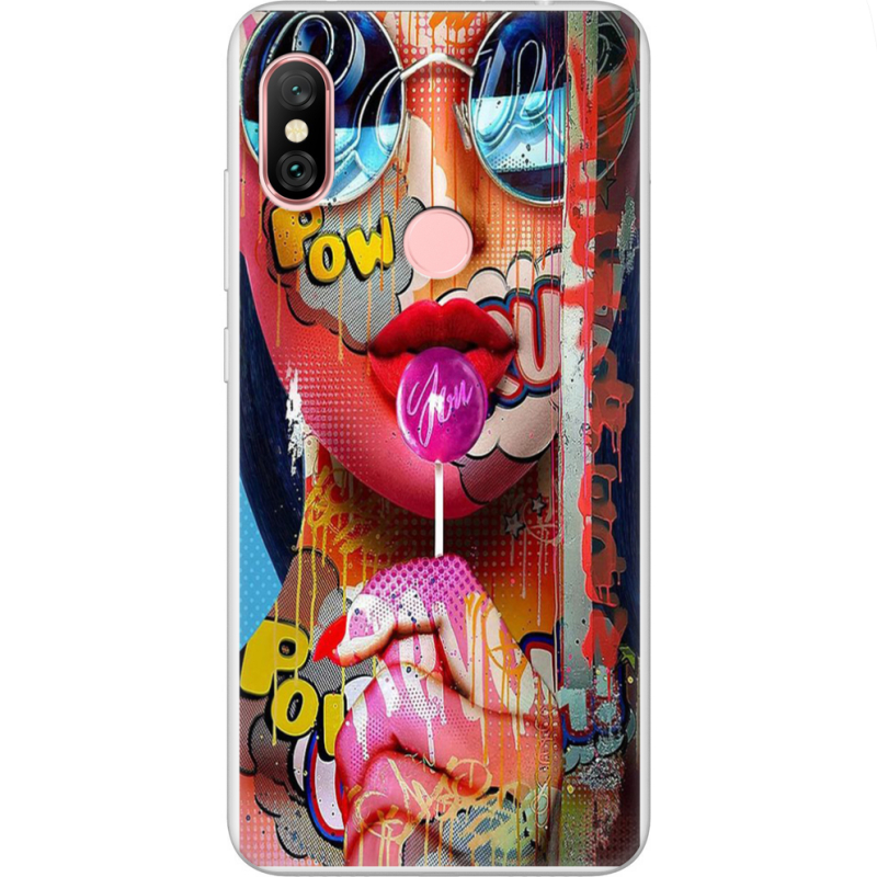 Чехол Uprint Xiaomi Redmi Note 6 Pro Colorful Girl