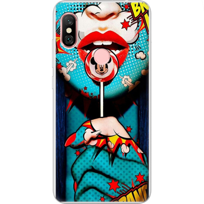 Чехол Uprint Xiaomi Redmi Note 6 Pro Girl Pop Art