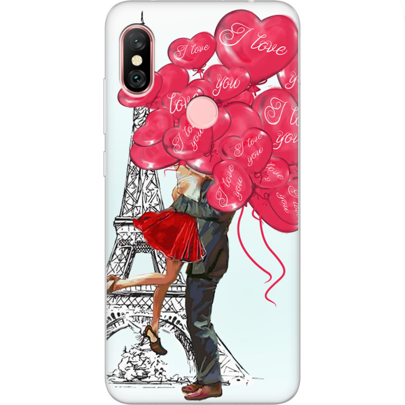 Чехол Uprint Xiaomi Redmi Note 6 Pro Love in Paris