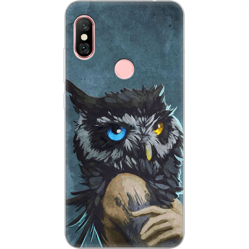 Чехол Uprint Xiaomi Redmi Note 6 Pro Owl Woman