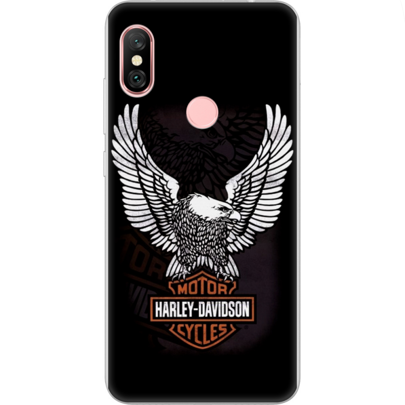 Чехол Uprint Xiaomi Redmi Note 6 Pro Harley Davidson and eagle