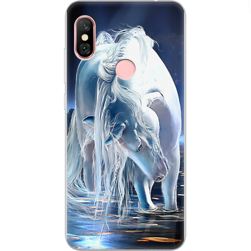 Чехол Uprint Xiaomi Redmi Note 6 Pro White Horse