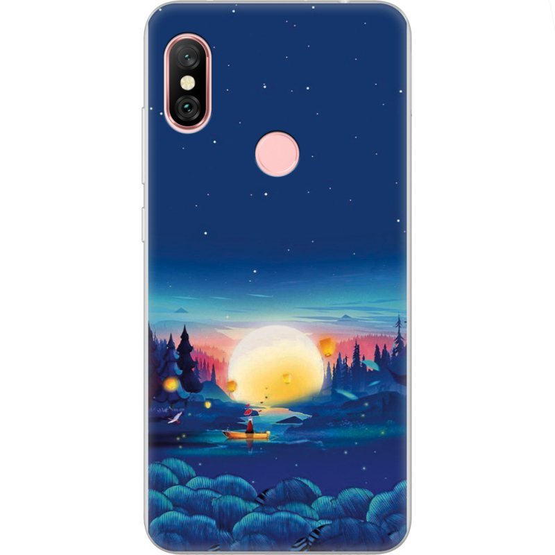 Чехол Uprint Xiaomi Redmi Note 6 Pro Спокойной ночи