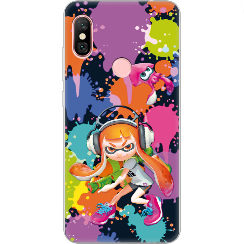 Чехол Uprint Xiaomi Redmi Note 6 Pro Splatoon Inklings