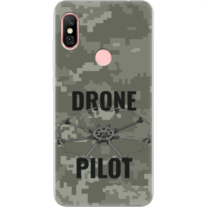 Чехол Uprint Xiaomi Redmi Note 6 Pro Drone Pilot