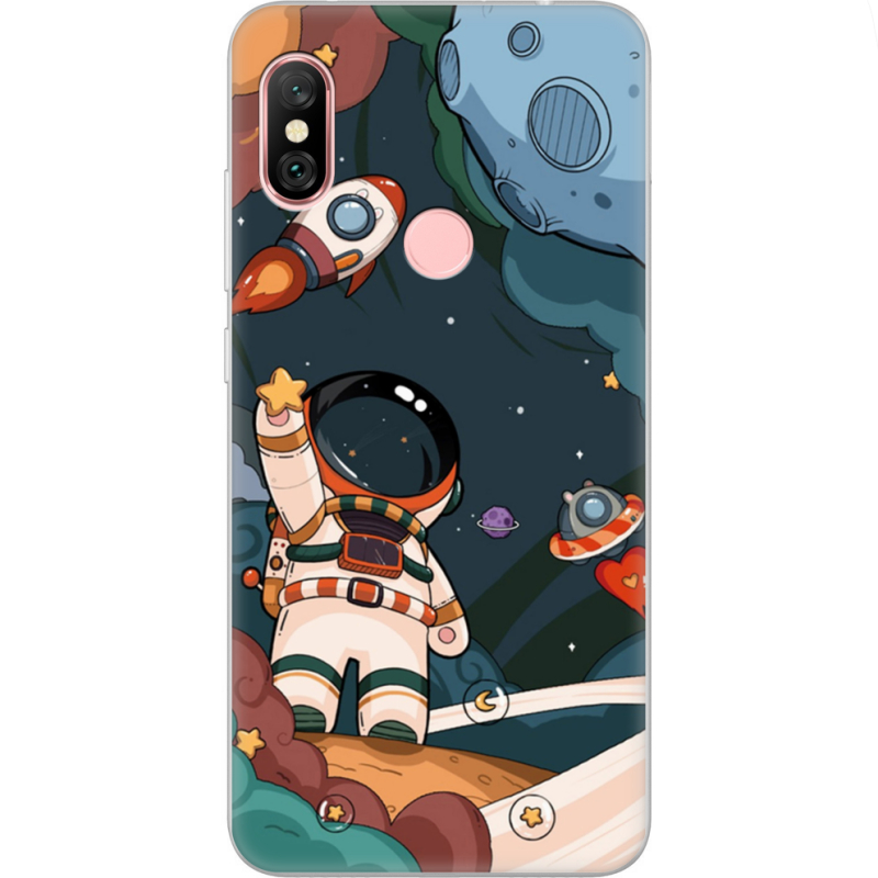 Чехол Uprint Xiaomi Redmi Note 6 Pro Space Mission