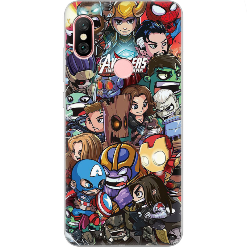 Чехол Uprint Xiaomi Redmi Note 6 Pro Avengers Infinity War