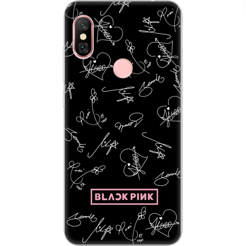 Чехол Uprint Xiaomi Redmi Note 6 Pro Blackpink автограф