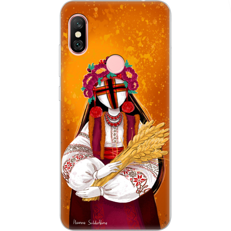 Чехол Uprint Xiaomi Redmi Note 6 Pro Motanka by H Soldatkina