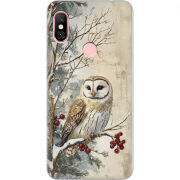 Чехол Uprint Xiaomi Redmi Note 6 Pro Christmas Owl