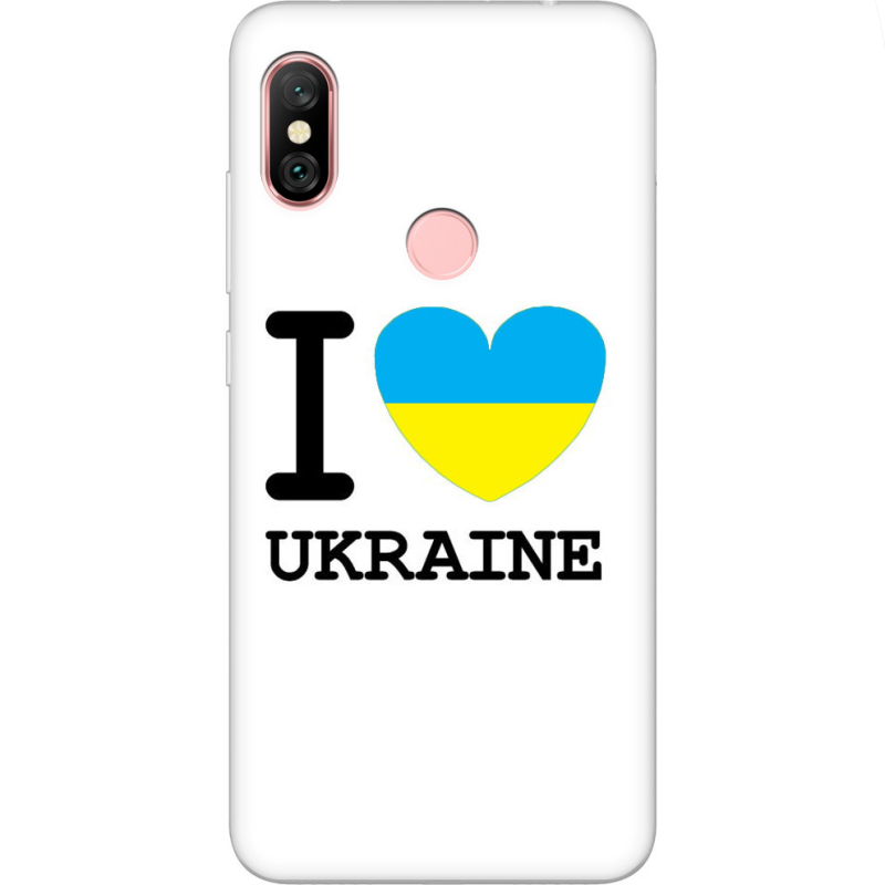 Чехол Uprint Xiaomi Redmi Note 6 Pro I love Ukraine