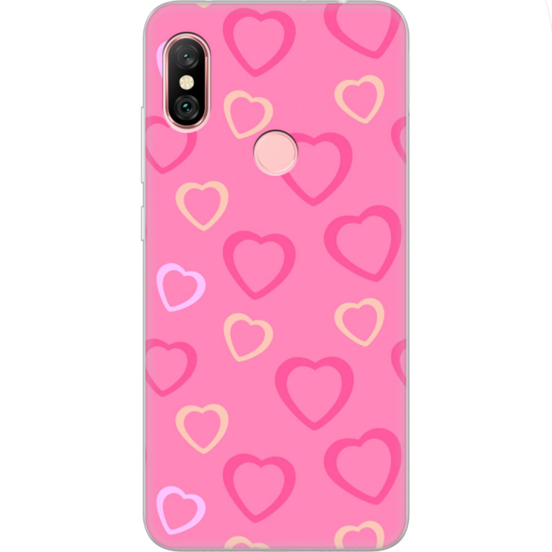 Чехол Uprint Xiaomi Redmi Note 6 Pro Sugar Hearts