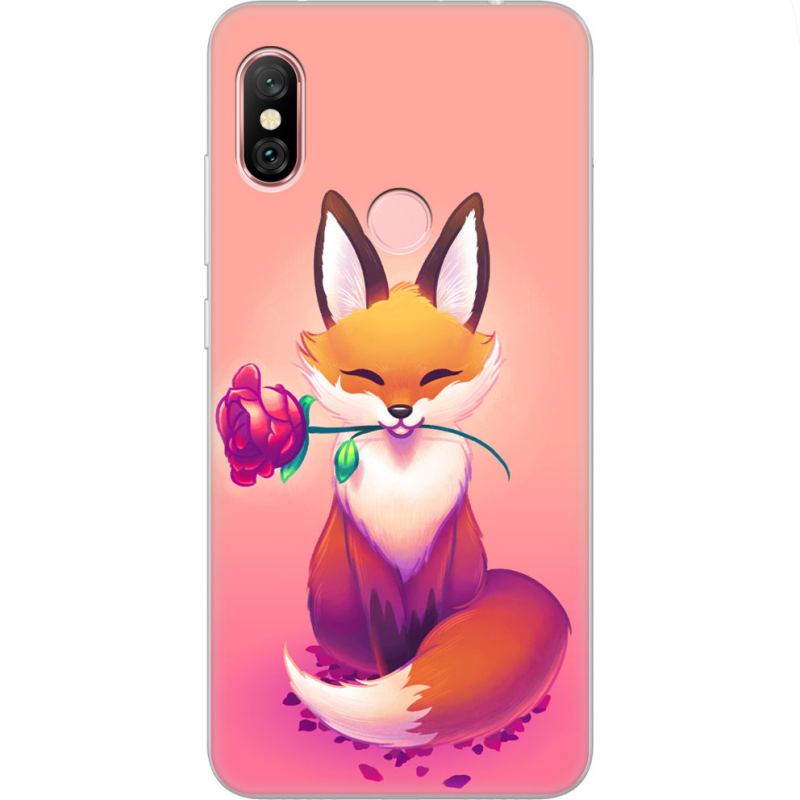 Чехол Uprint Xiaomi Redmi Note 6 Pro Cutie Fox